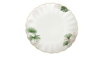 R2S.1290EXOT Porcelán lapostányér 26cm