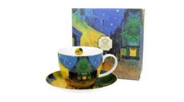 D.G.27099 Porceláncsésze+alj 470ml dobozban