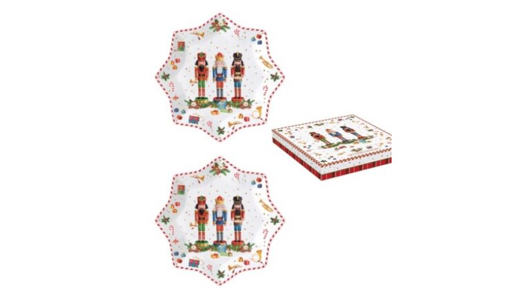 R2S.1001VNUT Porcelán desszerttányér 2 db-os szett