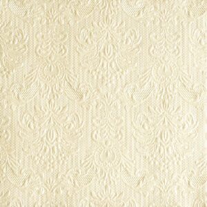 AMB.13306920 Elegance pearl cream dombornyomott papírszalvéta 33x33cm