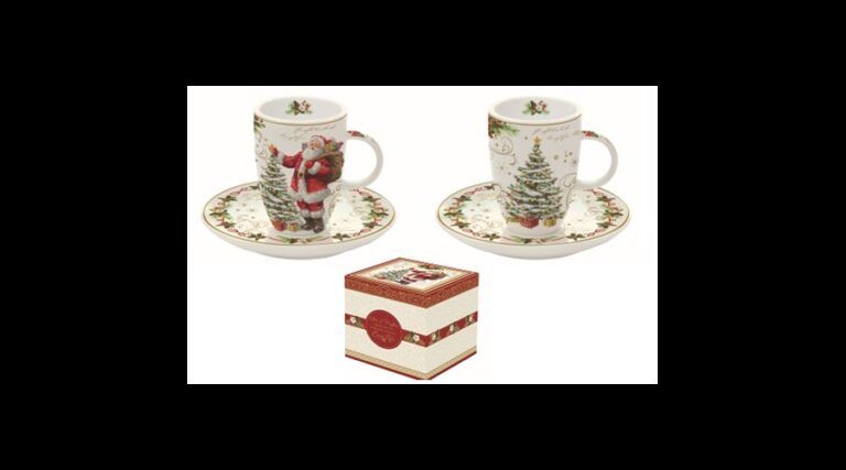 R2S.1460MAGI Porcelán eszpresszócsésze+alj 2 személyes