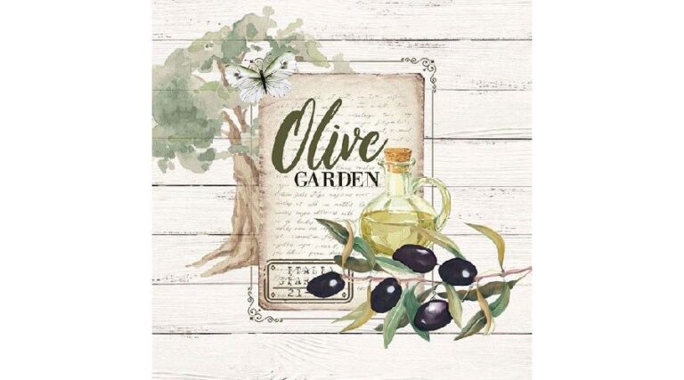 AMB.13312950 Olive Garden papírszalvéta 33x33cm