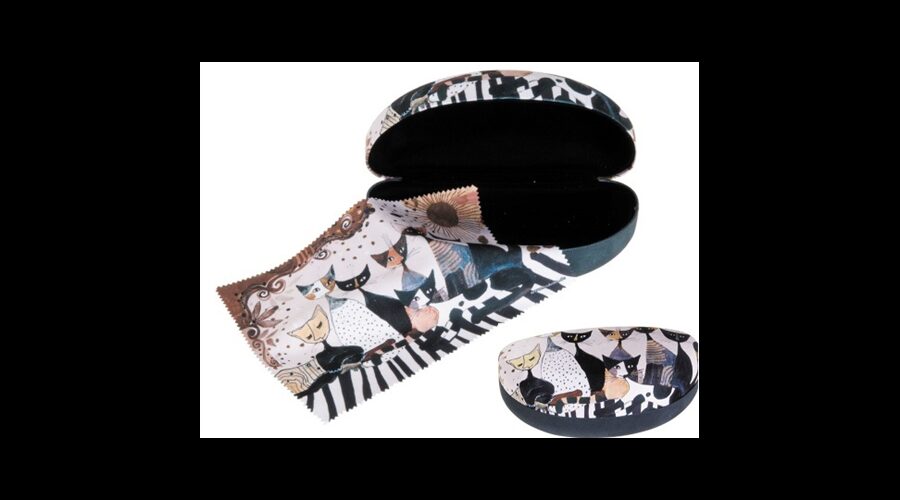 FRI.12581 Szemüvegtok textilbevonatú