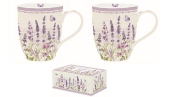 R2S.1457LAVF Porcelán bögreszett 2db-os dobozban