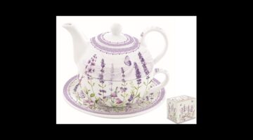 R2S.104LAVF Porcelán egyszemélyes teáskészlet 350ml+350ml