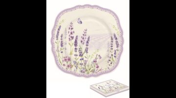 R2S.1176LAVF Porcelán desszerttányér 20cm