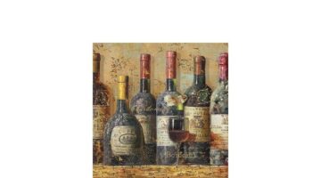 AMB.12512940 Best Wines papírszalvéta 25x25cm