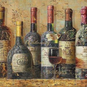 AMB.13312940 Best Wines papírszalvéta 33x33cm