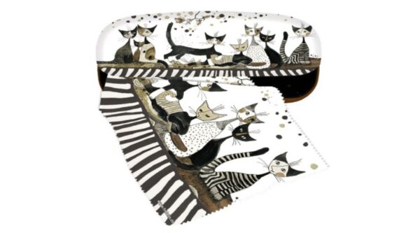 FRI.12514 Szemüvegtok textilbevonatú