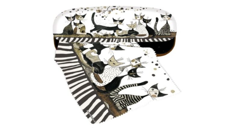 FRI.12514 Szemüvegtok textilbevonatú