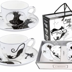 H.C.017-3103 Porceláncsésze+alj 250ml
