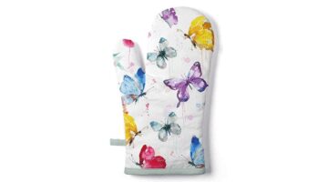 AMB.16416265 Butterfly Collection white edényfogó kesztyű 18x30cm