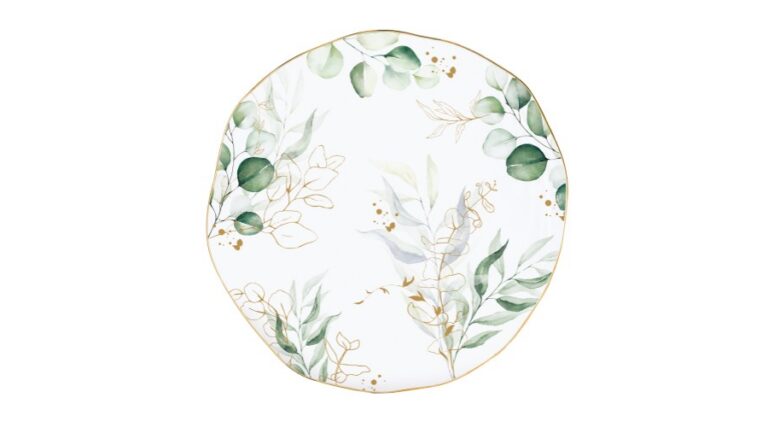 R2S.1583BOTQ Porcelán lapostányér 26cm