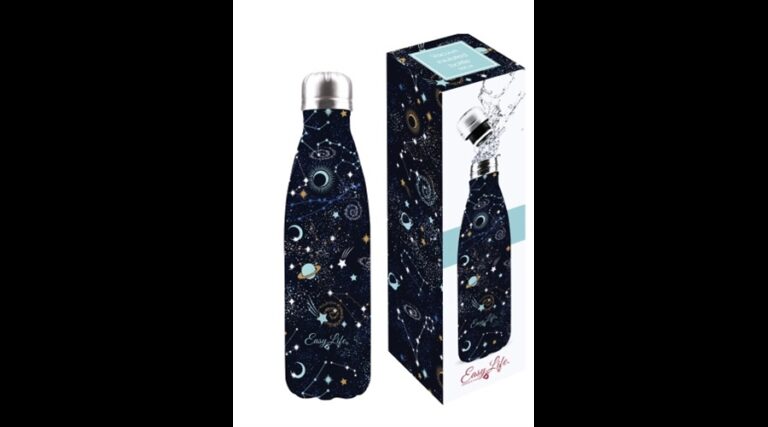 R2S.2300STAR Duplafalú rozsdamentes acél hőtartó útipalack 500ml