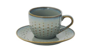 R2S.2766DROC Porcelán eszpresszócsésze+alj 110ml