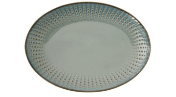 R2S.2771DROC Porcelántálca ovál 32x23cm