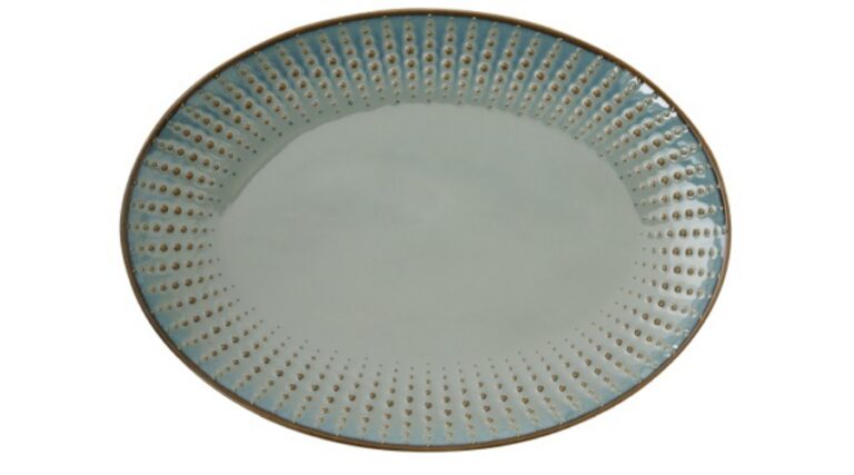 R2S.2771DROC Porcelántálca ovál 32x23cm