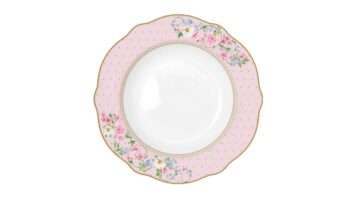 R2S.1051GAJO Porcelán mélytányér 23cm