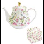 R2S.1283SPRI Porcelán teáskanna 800ml dobozban