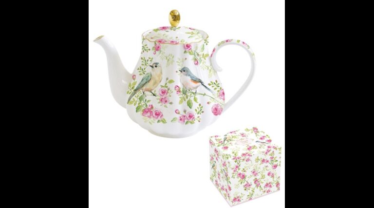 R2S.1283SPRI Porcelán teáskanna 800ml dobozban