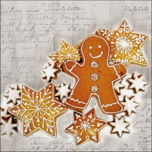 AMB.33316795 Christmas Baking papírszalvéta 33x33cm