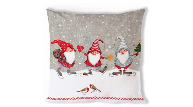 AMB.36216940 Skating Dwarfs párnahuzat 40x40cm