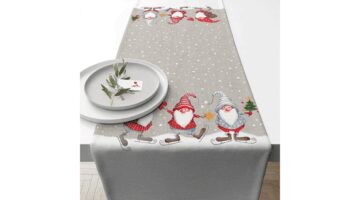 AMB.36616940 Skating Dwarfs asztali futó 40x150cm