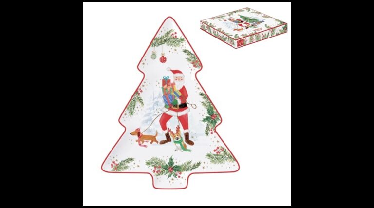 R2S.1481JOYF Porcelán fenyőtálca 20