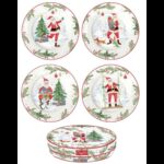 R2S.924JOYF Porcelán desszerttányérszett 4db-os