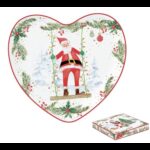 R2S.1480JOYF Porcelán szívtálca 20x19cm