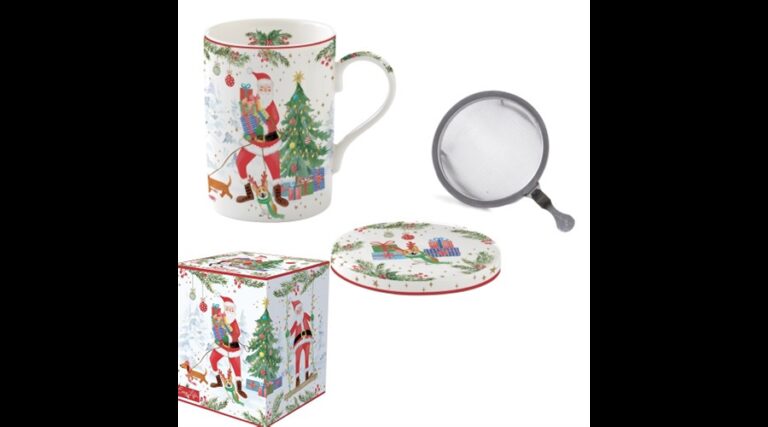 R2S.105JOYF Porcelán szűrősbögre tetővel