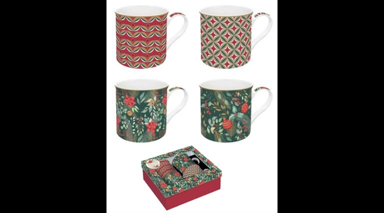 R2S.179CJOY Porcelán bögreszett 4 db-os