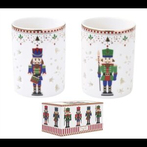 R2S.2196NUTC Porcelán mécsestartó pohár 2 db-os szett