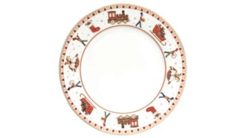 R2S.942EXPR Porcelán lapostányér 26