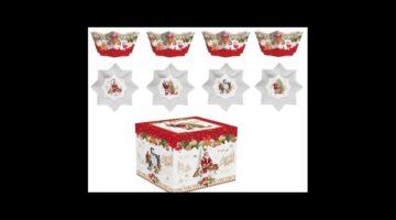 R2S.1009CHME Porcelántálka 4 db-os szett