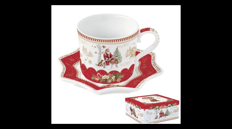 R2S.1236CHME Porceláncsésze+alj 250ml