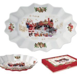 R2S.1241CHME Porcelán ováltálca 30x20