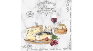 R2S.414LESF Papírszalvéta 33x33cm