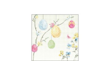 AMB.22516375 Hanging Eggs papírszalvéta 25x25cm