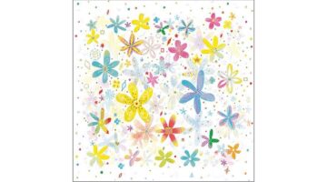 AMB.13315960 Fancy Flowers papírszalvéta 33x33cm