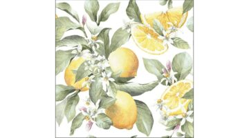 AMB.13316065 Limoni papírszalvéta 33x33cm