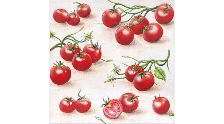 AMB.13316130 Tomatoes papírszalvéta 33x33cm