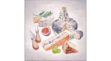 AMB.13316055 Fromages papírszalvéta 33x33cm