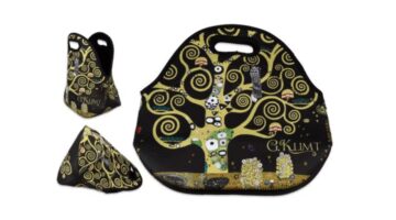 H.C.022-1002 Neoprén szendvicstáska 30x28cm Klimt:Életfa