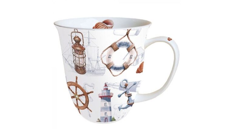 AMB.18415880 Welcome Aboard porcelánbögre 0