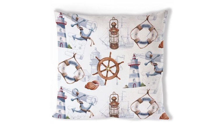 AMB.16215880 Welcome Aboard párnahuzat 40x40cm