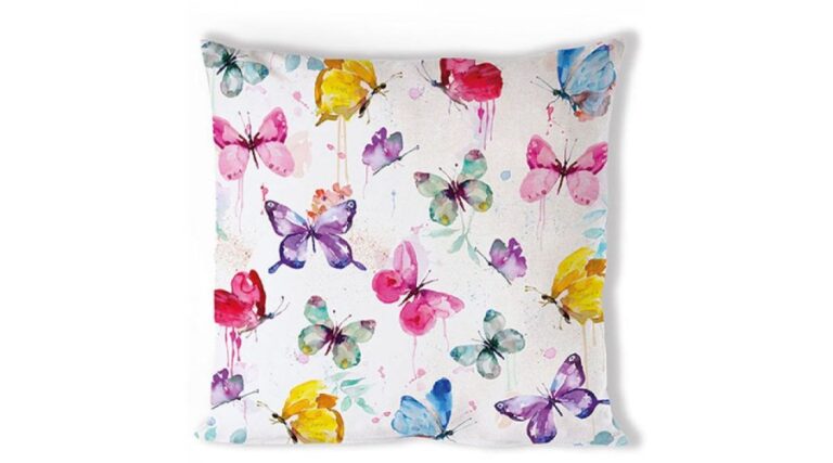 AMB.16216265 Butterfly Collection White párnahuzat 40x40cm