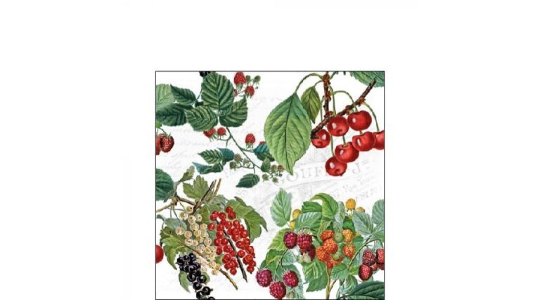 AMB.12516105 Fresh Fruits papírszalvéta 25x25cm