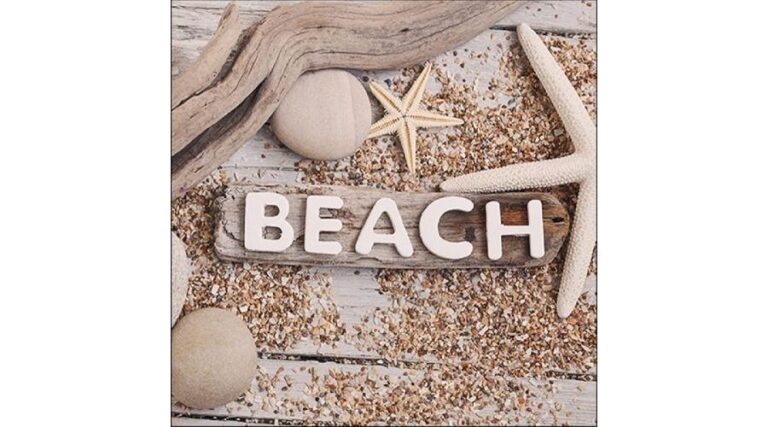 AMB.13315885 Beach Wood papírszalvéta 33x33cm