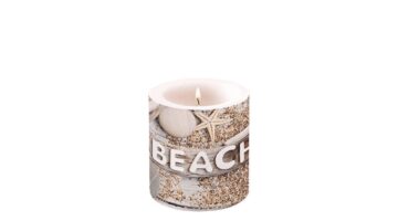 AMB.19215885 Beach Wood átvilágítós gyertya 8x7